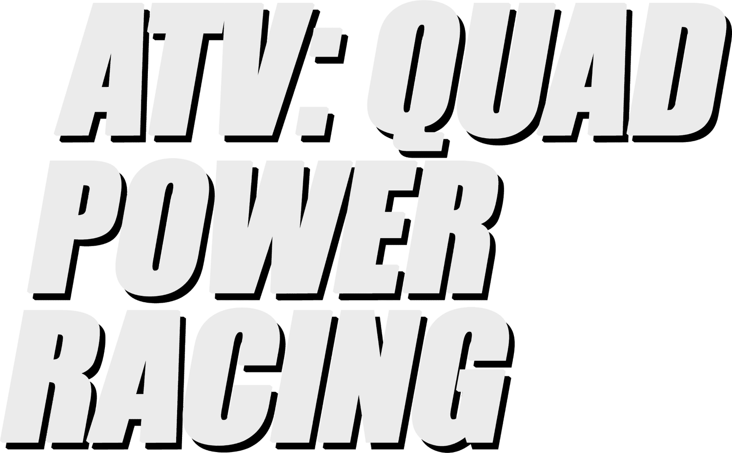 ATV Quad Power Racing logo for Playstation